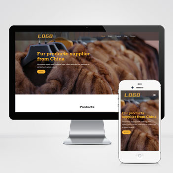 (自適應手機端)女裝服裝類外貿網站PHP設計 外貿英文網站制作案例