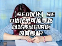 【SEO優化】SEO優化中可能導致網站被懲罰的原因有哪些?
