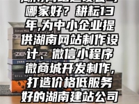 湖南網(wǎng)站建設(shè)公司哪家好？耕耘13年,為中小企業(yè)提供湖南網(wǎng)站制作設(shè)計(jì)、微信小程序微商城開發(fā)制作,打造價(jià)格低服務(wù)好的湖南建站公司!