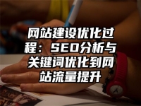 網站建設優化過程：SEO分析與關鍵詞優化到網站流量提升